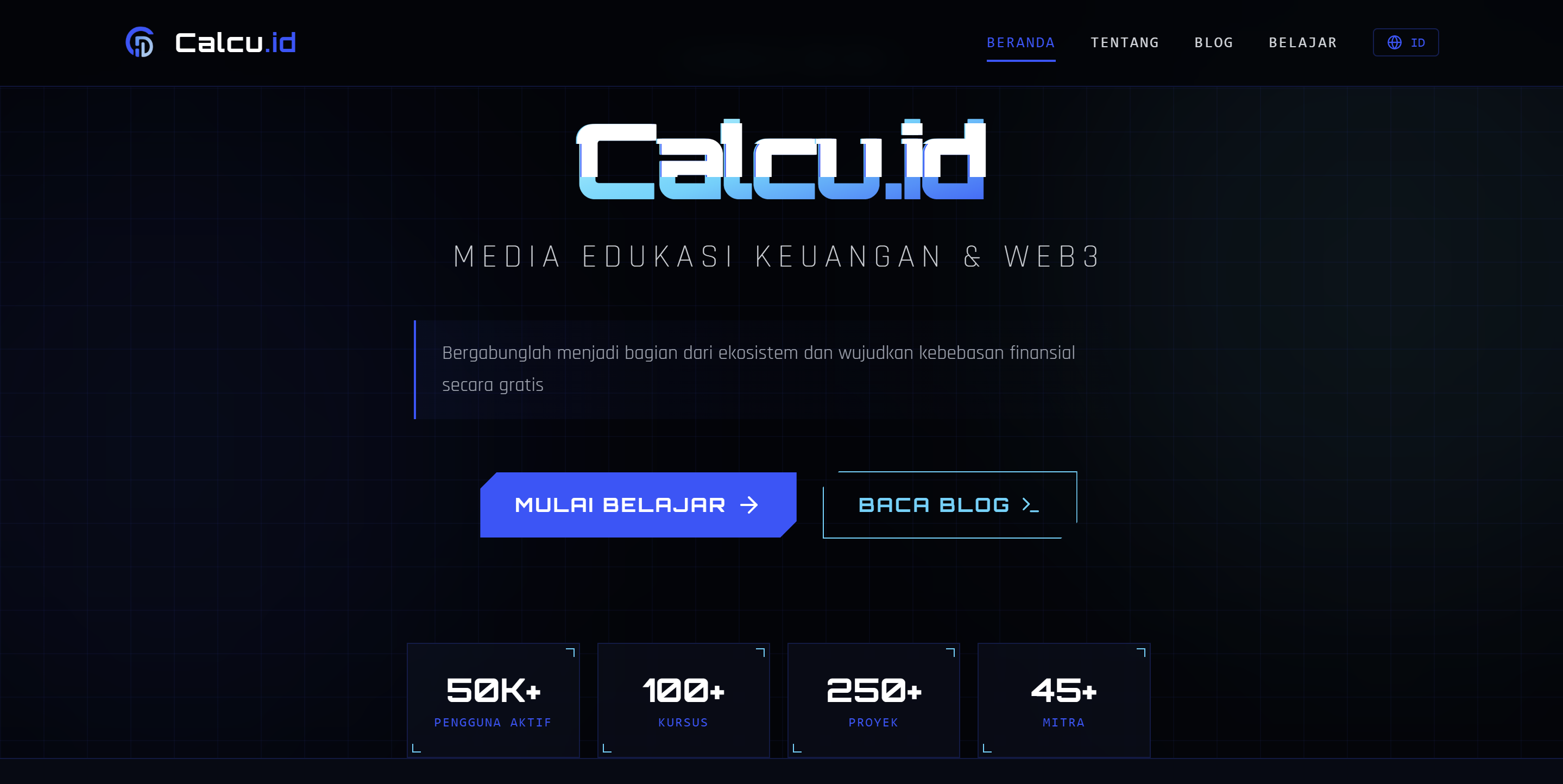 Platform Media Edukasi & Komunitas Digital — Preview